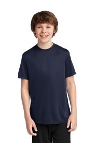 Port & Company Youth Performance Tee PC380Y (Color: Deep Navy, size: M)