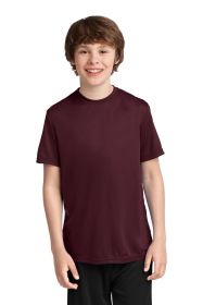 Port & Company Youth Performance Tee PC380Y (Color: Athletic Maroon, size: S)