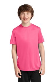 Port & Company Youth Performance Tee PC380Y (Color: Neon Pink, size: M)