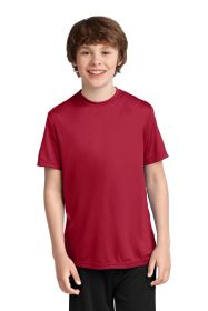 Port & Company Youth Performance Tee PC380Y (Color: Red, size: L)