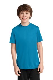 Port & Company Youth Performance Tee PC380Y (Color: Neon Blue, size: S)