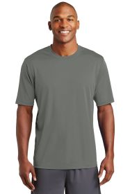 Sport-Tek PosiCharge Tough Tee ST320 (Color: Dark Smoke Grey, size: XL)