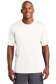 Sport-Tek PosiCharge Tough Tee ST320 (Color: White, size: 4XL)