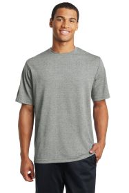 Sport-Tek PosiCharge RacerMesh Tee ST340 (Color: Grey Heather, size: 3XL)