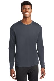 Sport-Tek PosiCharge RacerMesh Long Sleeve Tee ST340LS (Color: Graphite, size: 4XL)