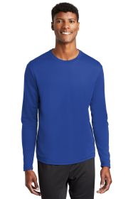 Sport-Tek PosiCharge RacerMesh Long Sleeve Tee ST340LS (Color: True Royal, size: XL)