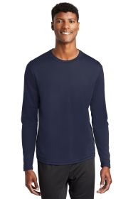 Sport-Tek PosiCharge RacerMesh Long Sleeve Tee ST340LS (Color: True Navy, size: XS)