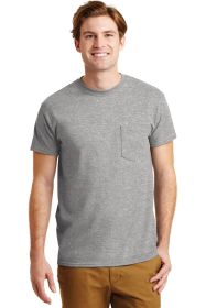 Gildan DryBlend 50 Cotton/50 Poly Pocket T-Shirt 8300 (Color: Sport Grey, size: L)