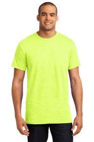 Hanes X-Temp T-Shirt 4200 (Color: Neon Lemon Heather, size: 3XL)